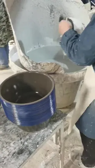 Bol à doigts en émail, marmite de cuisine personnalisée, vaisselle en céramique de porcelaine chinoise