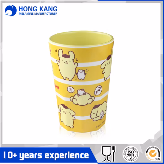 Promotion tasse de mélamine de café de voyage en plastique personnalisé avec poignée