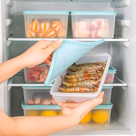 Réfrigérateur spécial aliments ménagers, boîte de rangement antibactérienne, bac à légumes