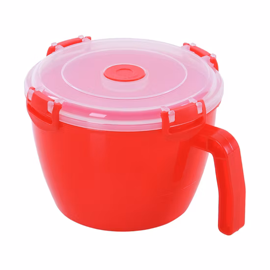 Tasse à soupe en plastique pour micro-ondes