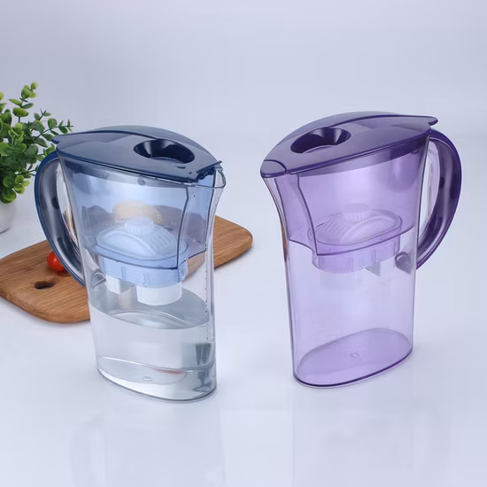 Pichet de filtre à eau en plastique, pichet de filtre à eau, pichet frais d'eau purifiée Esg15793